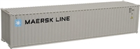 ATLAS N Scale 50004166 |  Maersk Line II 40' Standard Height Containers (Set #1)
