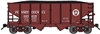 BLUFORD SHOPS N Scale 65023 |  8-Panel 2-Bay Hoppers - PRR (2Pk)