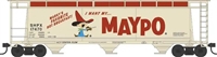 BOWSER N Scale 38146 | 3-Bay Cylindrical Covered Hopper | Maypo #17470