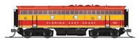 Broadway Limited N Scale EMD F3B, FEC 553, Red & Yellow, Paragon4 Sound/DC/DCC