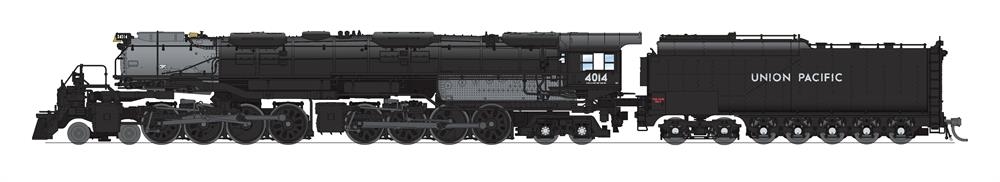 BROADWAY LIMITES N Scale 7231 | ALCO 4-8-8-4 | Union Pacific Big Boy #4012, 1941, As-Delivered Aftercooler, 25-C-100 Coal Tender | Paragon4 Sound | SMOKE