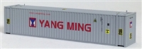 Con Cor N Scale 40' Yang Ming Container Set #2- 2pk