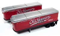Mini Metals N Scale 51181 | 40'/50's Aero Van Trailers | Old German Beer