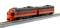 Kato N Scale EMD FP7A & F7B 95A/95B MR Locomotives