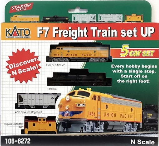 KATO SA Model Train Products N Scale EMD F7A 2 Locomotive Set for sale online 
