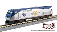 KATO N Scale 1766034D | GE P42 "Genesis" Amtrak Phase V Late #46  [50th Anniv Logo] | Digitrax DN163K0A Decoder