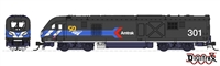 Kato N ALC-42 Charger Amtrak "Day One" #301 w/ Digitax DCC