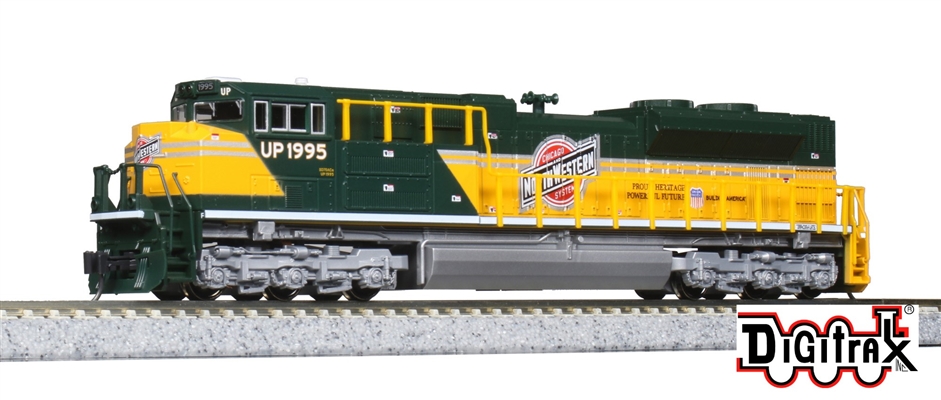 KATO N Scale 1768407D | EMD SD70ACe | Union Pacific (C&NW Heritage) #1995 | Digitrax DN16K1C Decoder