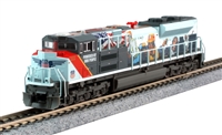 KATO N Scale 1768412D | EMD SD70ACe | Union Pacific #1111 "Powered by our People" | Digitrax DN163K1C Decoder