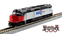 Kato N EMD SDP40F Type IVb, Amtrak #508 W/ Digitrax DCC