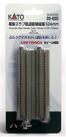 Kato N Scale Unitrack 20025 | 4-7/8" Concrete Slab Double Straight 2 PK