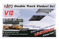 Kato N Scale Unitrack 20871, V12 Double Track Viaduct Set