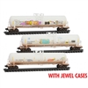 MICRO TRAINS N Scale 98305059 | 56' Tank Car | TILX | Weathered 3 Pack