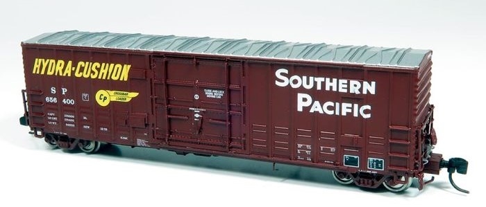 Rapido N Scale 537001 | B-100-40 Boxcar: Southern Pacific - Delivery (6 - Pack #1)