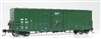 Rapido N Scale 537006 | B100 Boxcar: Amtrak - Green (3 - Pack)