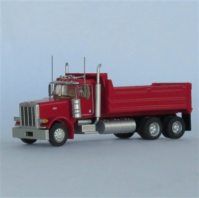 Trainworx N Scale 47973 | Peterbilt 379 Dump Truck | Red