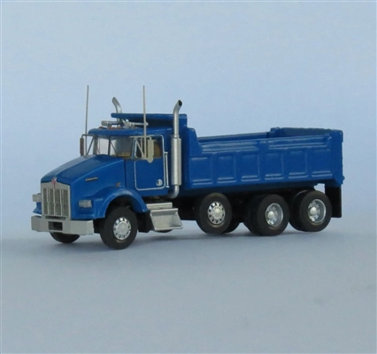 Trainworx N Scale 48074 | Kenworth T800 Dump Truck | Blue