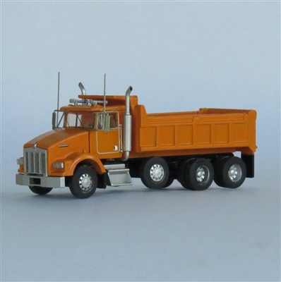 Trainworx N Scale 48076 | Kenworth T800 Dump Truck | Orange