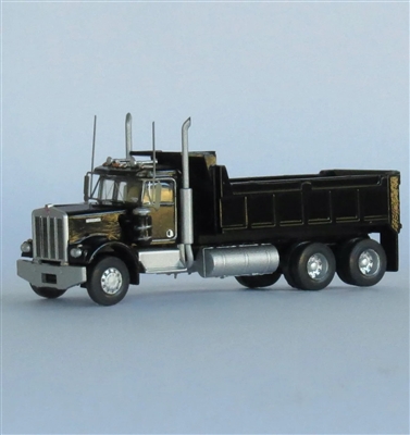 Trainworx N Scale 49071 | Kenworth W900 Dump Truck | Black