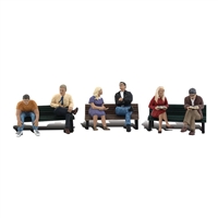 WOODLAND SCENIC N Scale A2206 | People on Benches